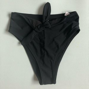 Aerie high waisted tie swim bottoms